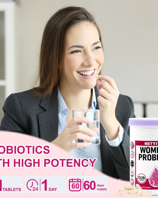 Women's Probiotics,URO viginal probiotic,Contains Organic Prebiotic Cranberry, Supports pH Balance for Women, Vaginal, Urinary, Digestive and Immune Health, 60 CapsTablets 50 Billion CFU Women's Probiotics,URO viginal probiotic,Contains Organic Prebiotic Cranberry, Supports pH Balance for Women, Vaginal, Urinary, Digestive and Immune Health, 60 CapsTablets 50 Billion CFU