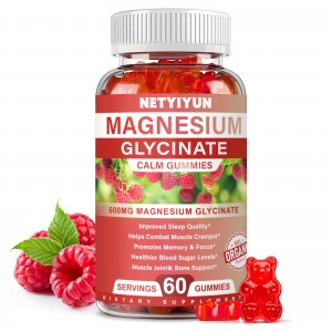 Magnesium Glycinate Gummies, 600mg Magnesium Glycinate Advanced Complex Include 200mg Magnesium L-Threonate, Magnesium Support Sleep Quality, Relaxation, Stress Relief Pack of 1