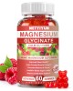 Magnesium Glycinate Gummies, 600mg Magnesium Glycinate Advanced Complex Include 200mg Magnesium L-Threonate, Magnesium Support Sleep Quality, Relaxation, Stress Relief Pack of 1 Magnesium Glycinate Gummies, 600mg Magnesium Glycinate Advanced Complex Include 200mg Magnesium L-Threonate, Magnesium Support Sleep Quality, Relaxation, Stress Relief Pack of 1