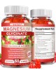 Magnesium Glycinate Gummies, 600mg Magnesium Glycinate Advanced Complex Include 200mg Magnesium L-Threonate, Magnesium Support Sleep Quality, Relaxation, Stress Relief Pack of 1 Magnesium Glycinate Gummies, 600mg Magnesium Glycinate Advanced Complex Include 200mg Magnesium L-Threonate, Magnesium Support Sleep Quality, Relaxation, Stress Relief Pack of 1